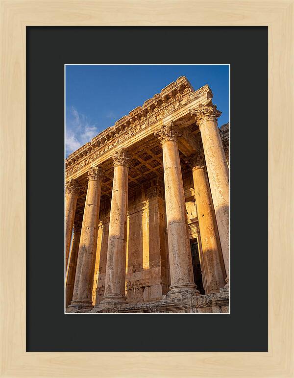 Temple Of Bacchus At Baalbek