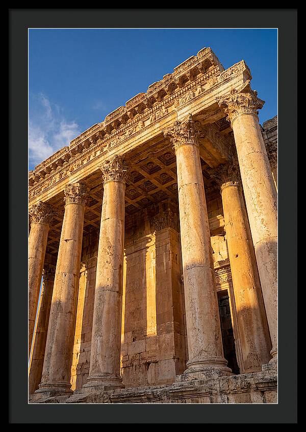 Temple Of Bacchus At Baalbek