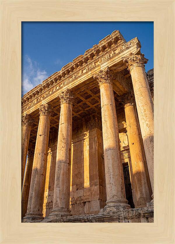 Temple Of Bacchus At Baalbek