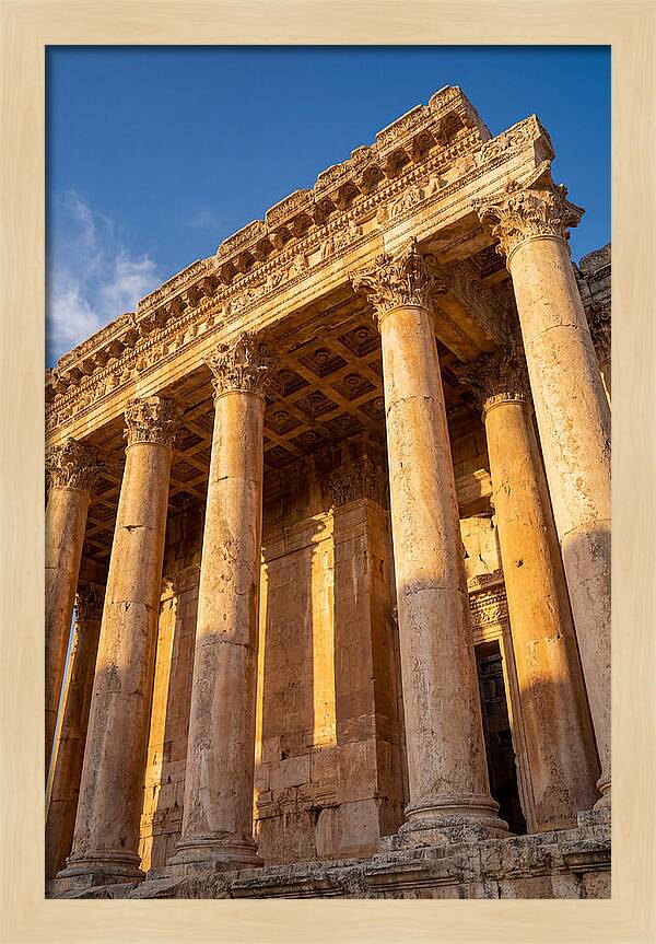 Temple Of Bacchus At Baalbek