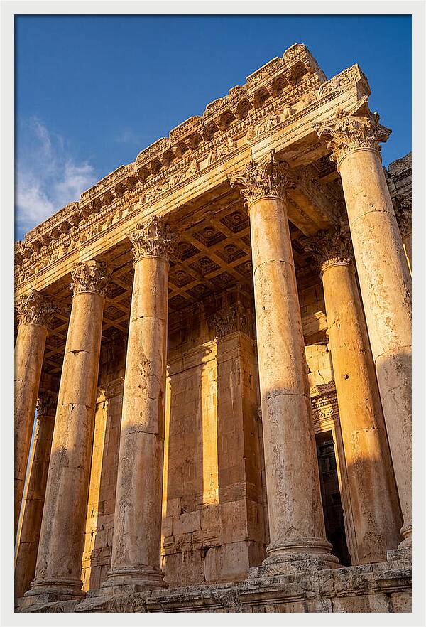 Temple Of Bacchus At Baalbek