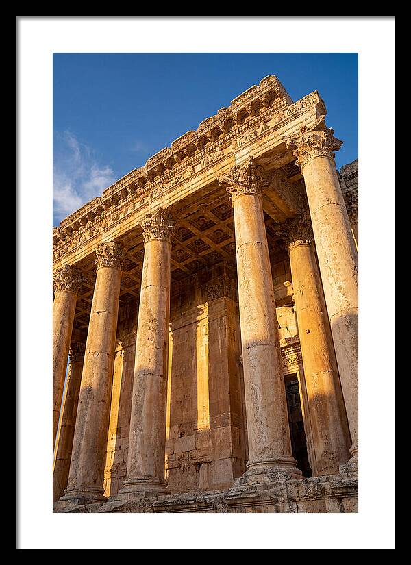Temple Of Bacchus At Baalbek