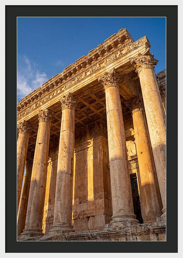 Temple Of Bacchus At Baalbek