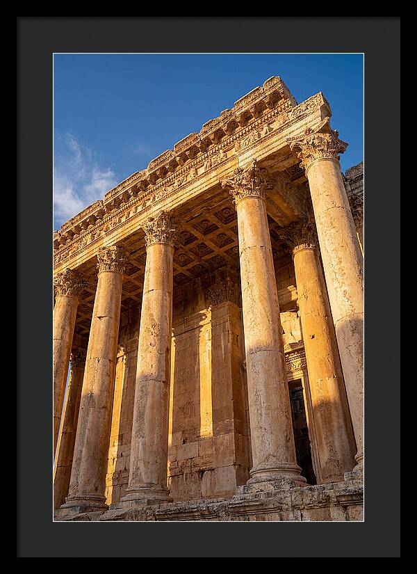 Temple Of Bacchus At Baalbek