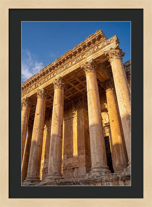 Temple Of Bacchus At Baalbek