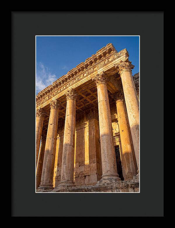 Temple Of Bacchus At Baalbek