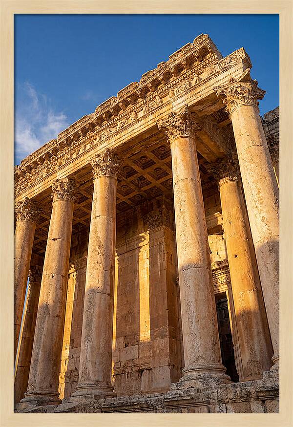 Temple Of Bacchus At Baalbek