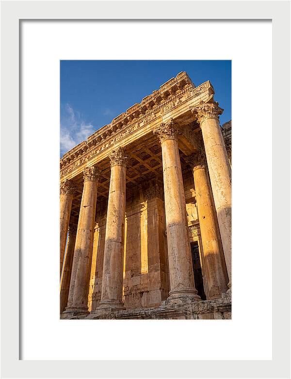 Temple Of Bacchus At Baalbek