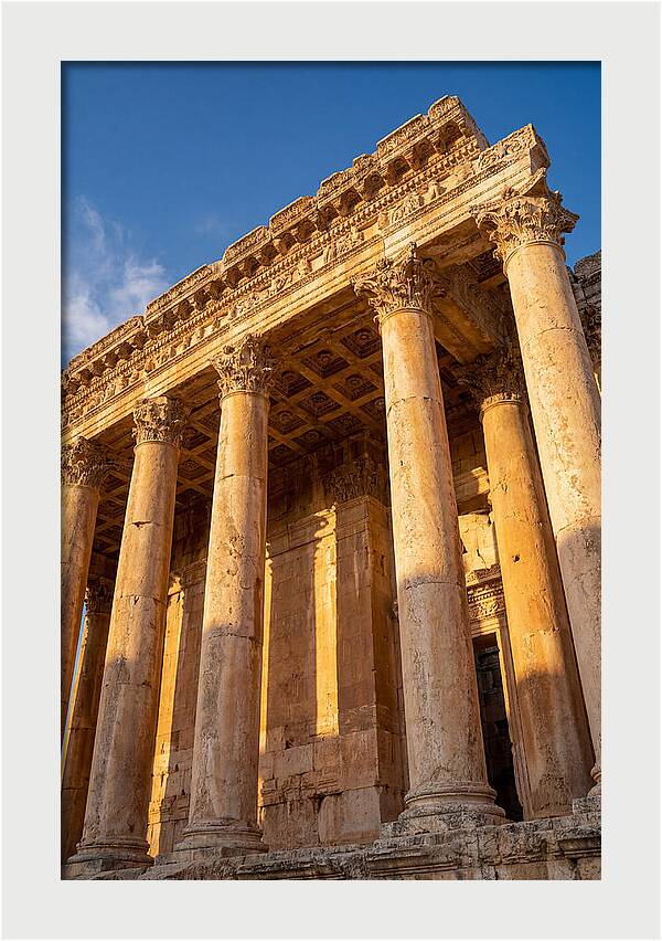 Temple Of Bacchus At Baalbek
