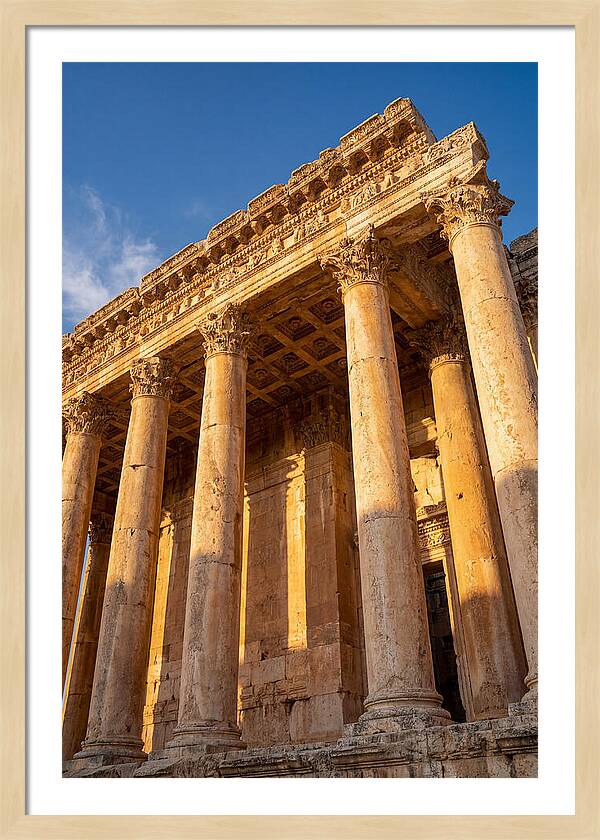 Temple Of Bacchus At Baalbek