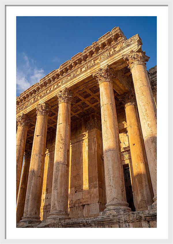 Temple Of Bacchus At Baalbek