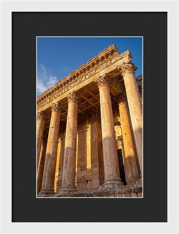 Temple Of Bacchus At Baalbek