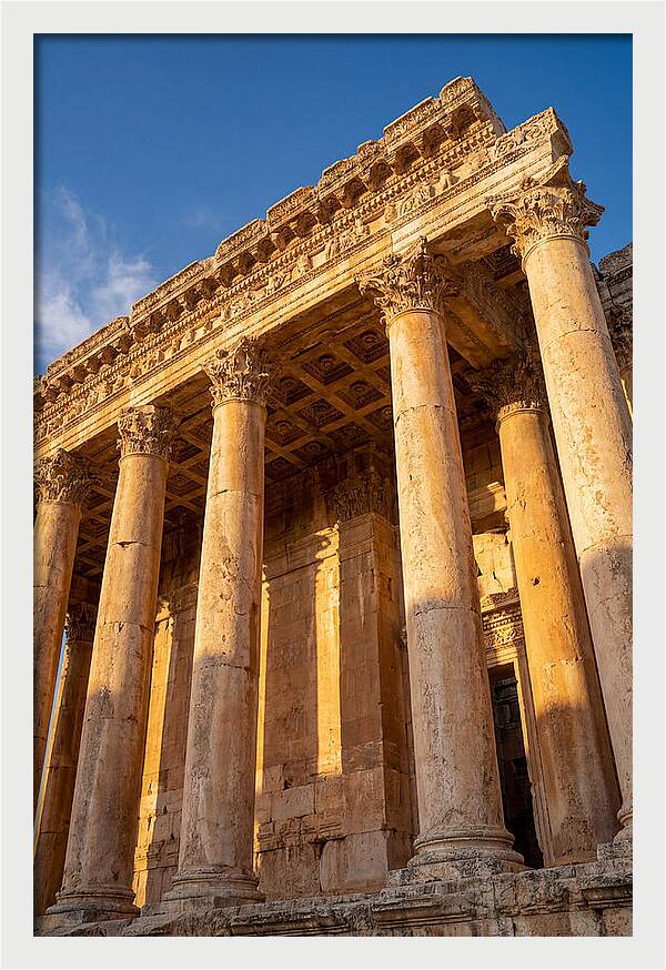 Temple Of Bacchus At Baalbek