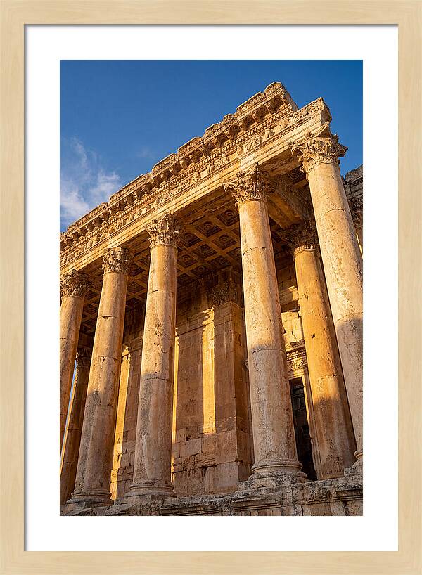 Temple Of Bacchus At Baalbek