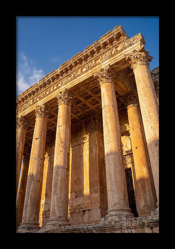 Temple Of Bacchus At Baalbek
