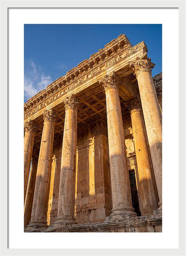 Temple Of Bacchus At Baalbek