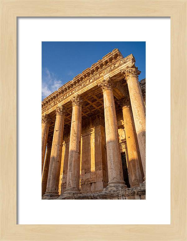 Temple Of Bacchus At Baalbek