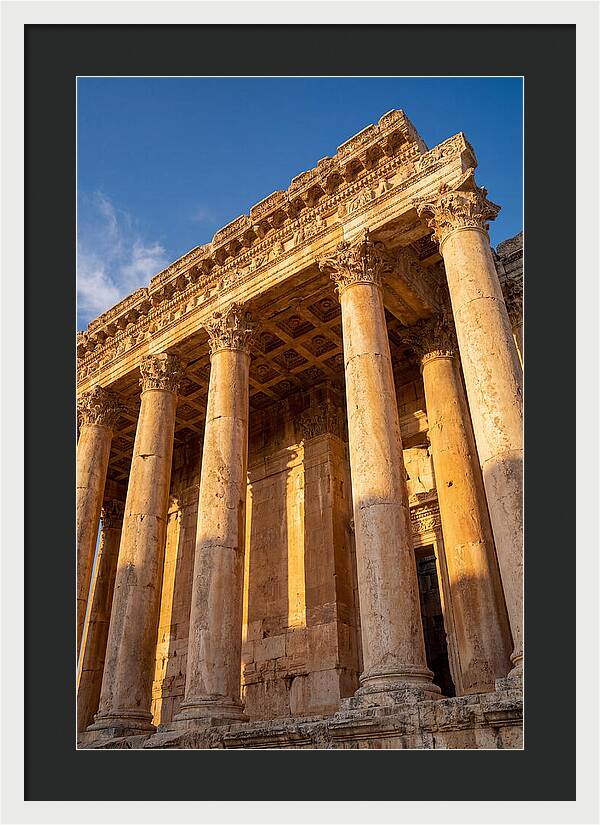 Temple Of Bacchus At Baalbek