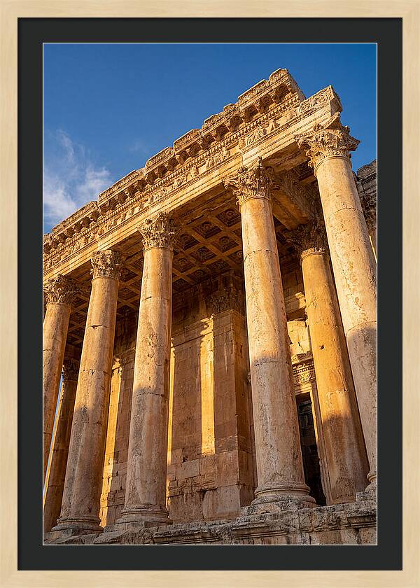 Temple Of Bacchus At Baalbek