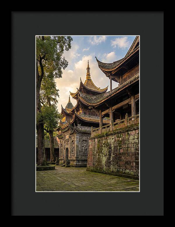 Temple Serenity At Dusk