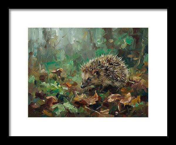 Tenrec Amongst Lush Foliage