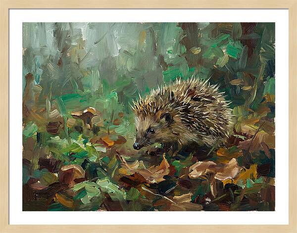 Tenrec Amongst Lush Foliage