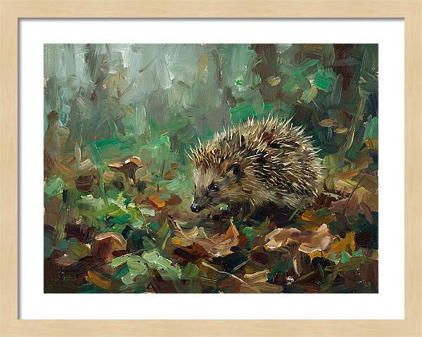 Tenrec Amongst Lush Foliage