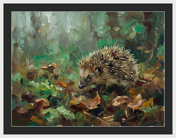 Tenrec Amongst Lush Foliage