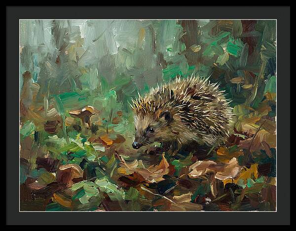 Tenrec Amongst Lush Foliage