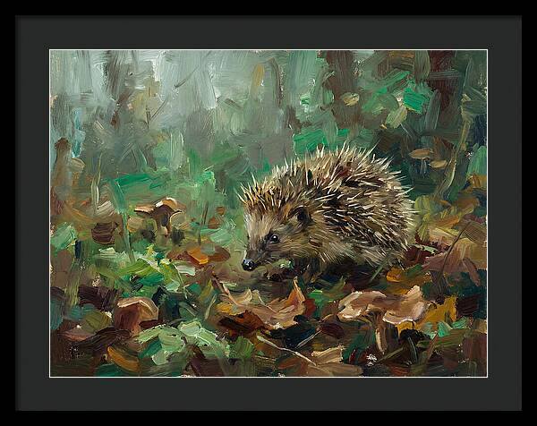 Tenrec Amongst Lush Foliage