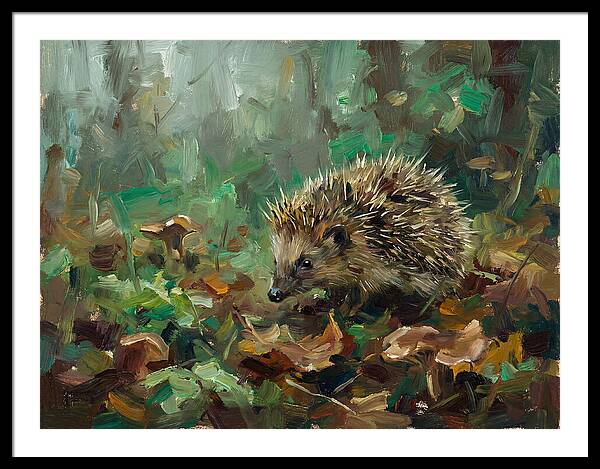 Tenrec Amongst Lush Foliage