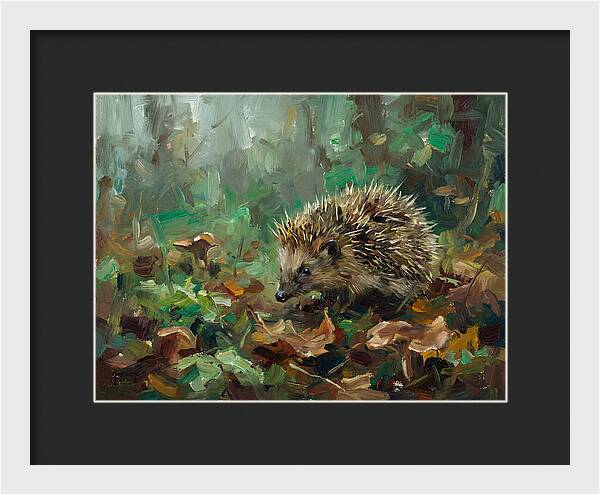 Tenrec Amongst Lush Foliage