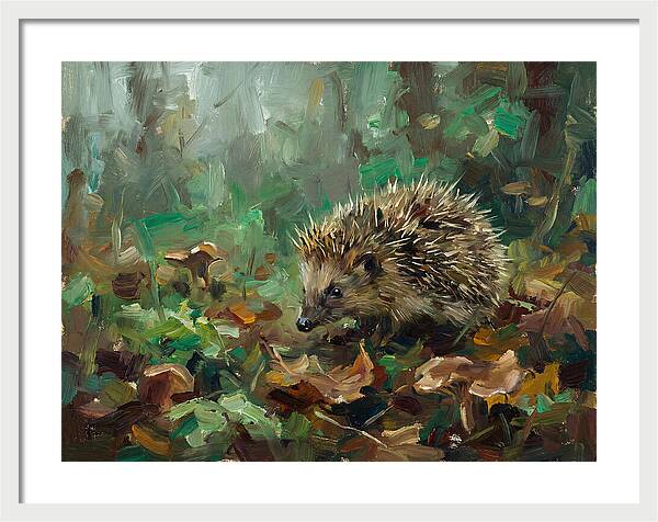 Tenrec Amongst Lush Foliage