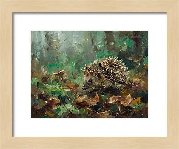Tenrec Amongst Lush Foliage