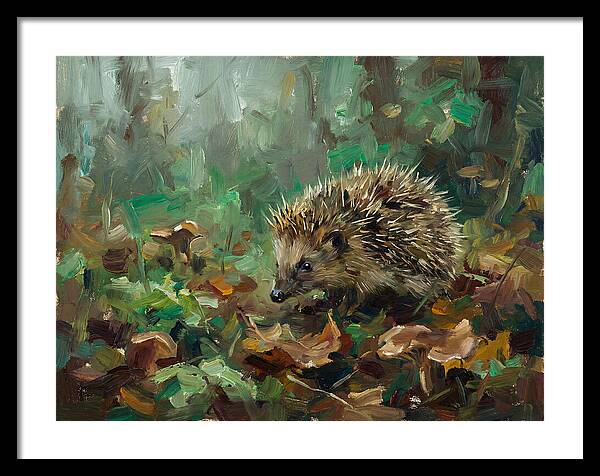 Tenrec Amongst Lush Foliage