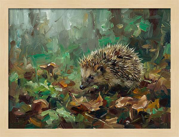 Tenrec Amongst Lush Foliage