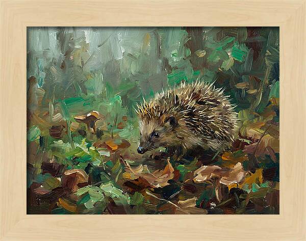Tenrec Amongst Lush Foliage