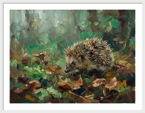 Tenrec Amongst Lush Foliage