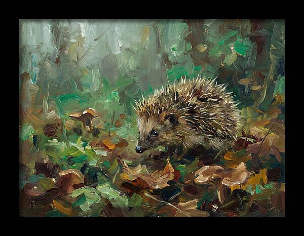 Tenrec Amongst Lush Foliage
