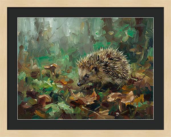 Tenrec Amongst Lush Foliage