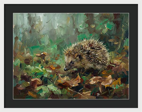 Tenrec Amongst Lush Foliage