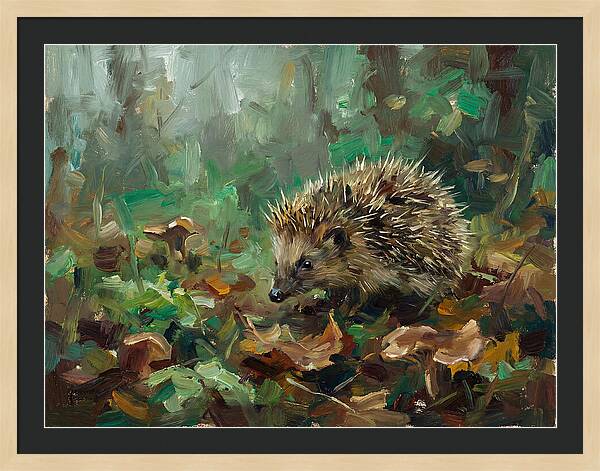 Tenrec Amongst Lush Foliage