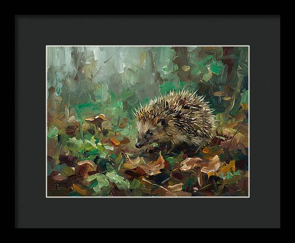 Tenrec Amongst Lush Foliage