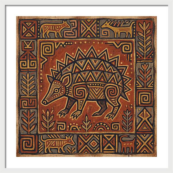 Tenrec Folk Art
