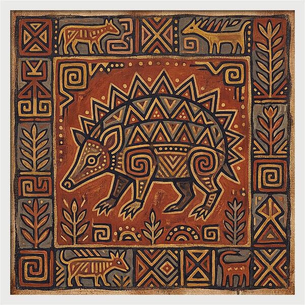 Tenrec Folk Art