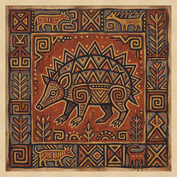 Tenrec Folk Art