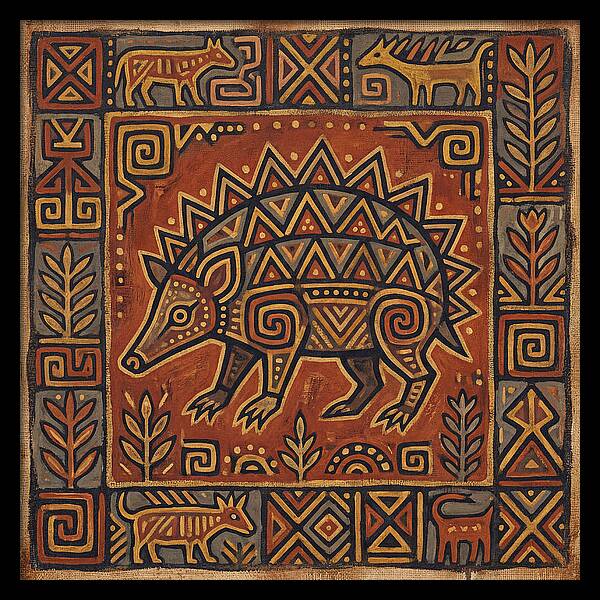 Tenrec Folk Art