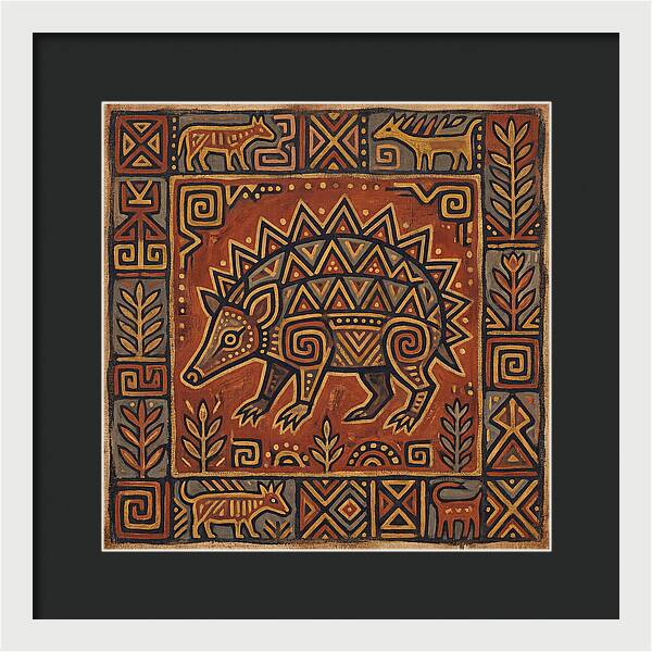 Tenrec Folk Art