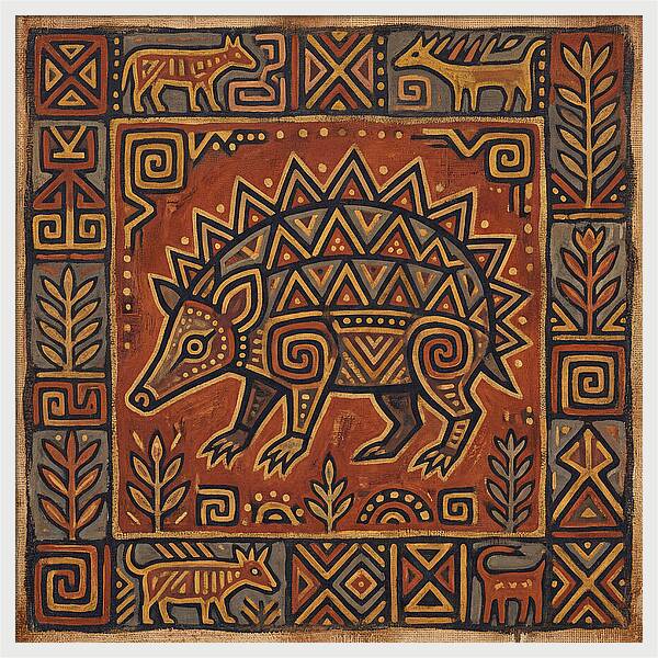 Tenrec Folk Art