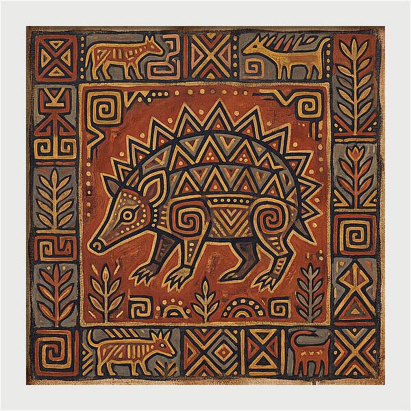 Tenrec Folk Art